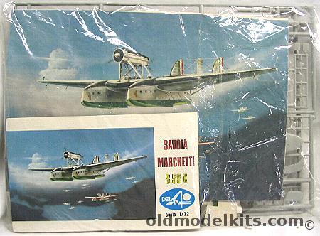 Delta 1/72 Savoia Marchetti S.55X (S-55) Flying Boat Bagged with Booklet plastic model kit
